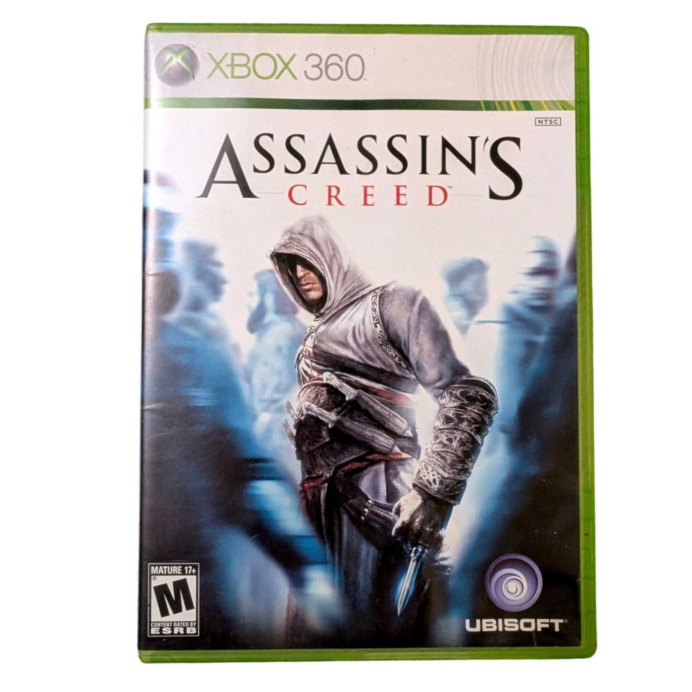 Assassins Creed Xbox 360 Ubisoft 2007 Action Adventure Game 523390-DVD